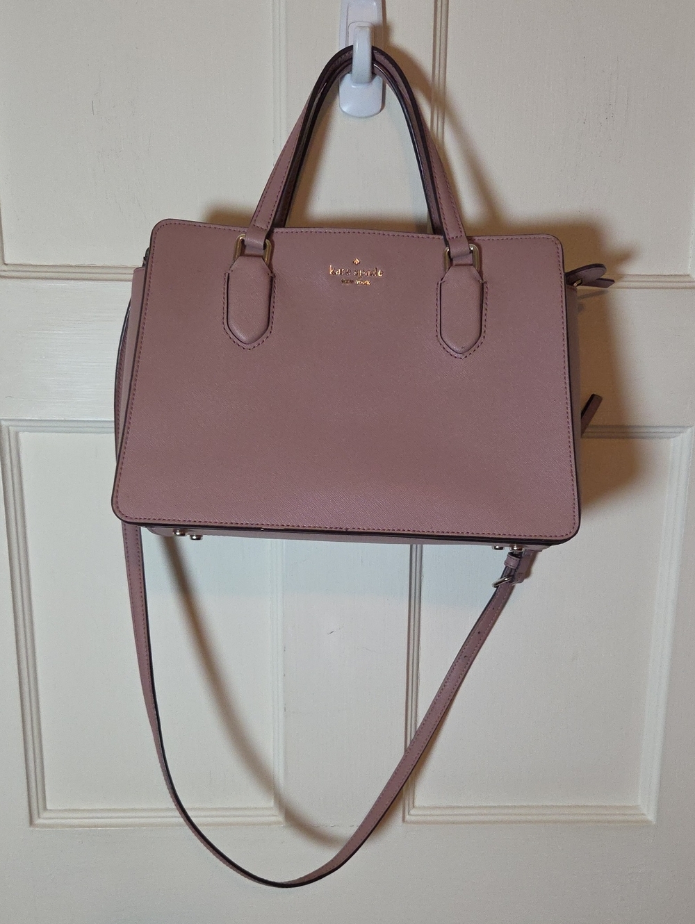 Kate Spade New YorkLaurel Way Reese Satchel Saffiano Leather In Mauve